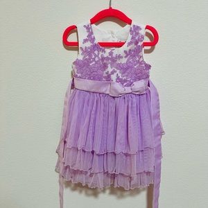 Toddler dress- Purple
